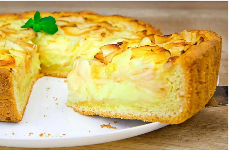 Рецепт цветаевского пирога с яблоками пошагово с фото